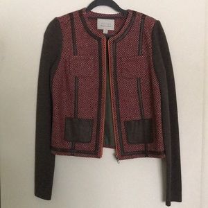 “Hinge” brand zip up jacket